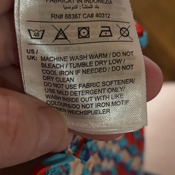 adidas Multicolor Patterned Track Pants - Picture 9 of 10